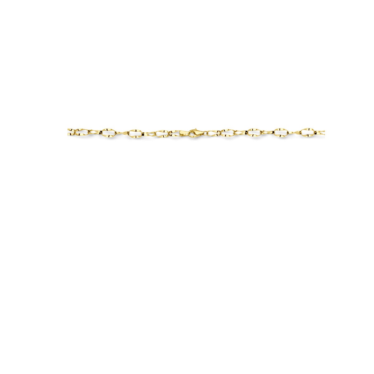 Collier en or pour femme – maillon ancre 14k