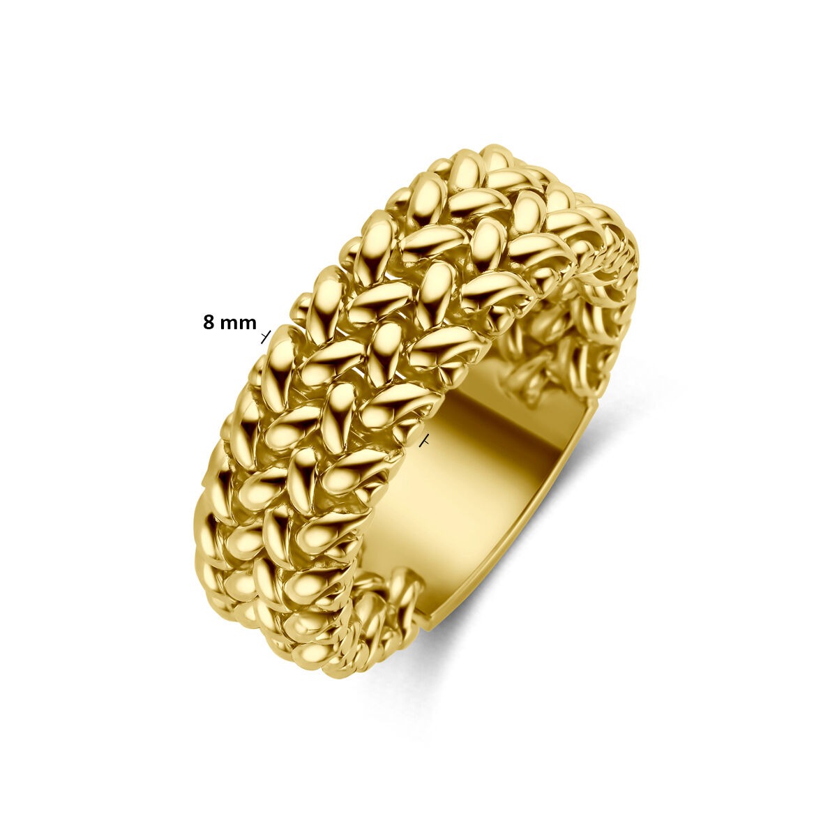 bague pour femme en or jaune 14k