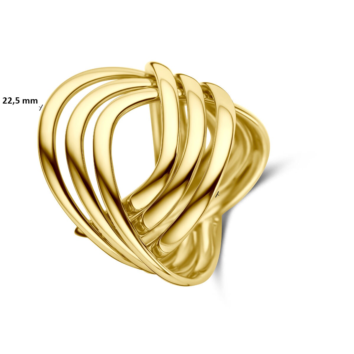 bague pour femme en or jaune 14k