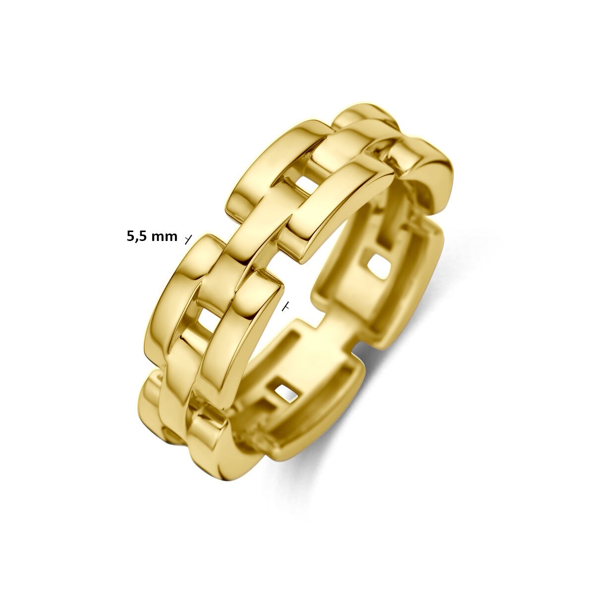 bague pour femme en or jaune 14k