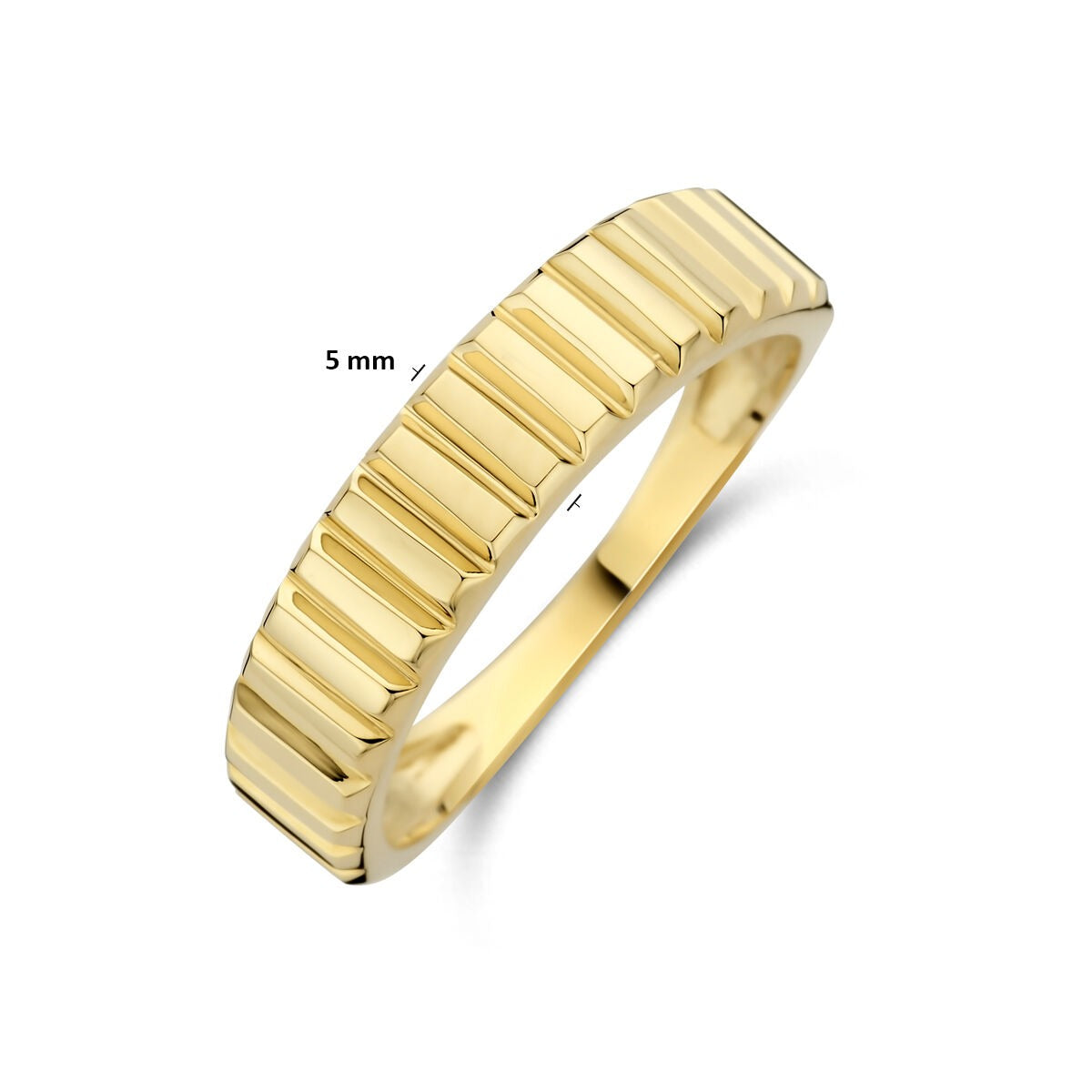 Bague pour femme en or jaune 14k