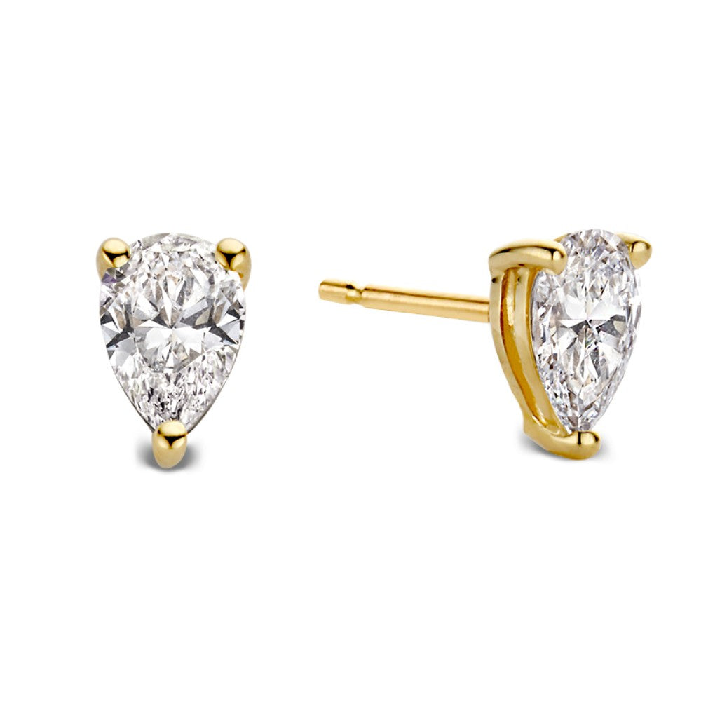 Boucles d'oreilles Ava 0,50 crt. or jaune