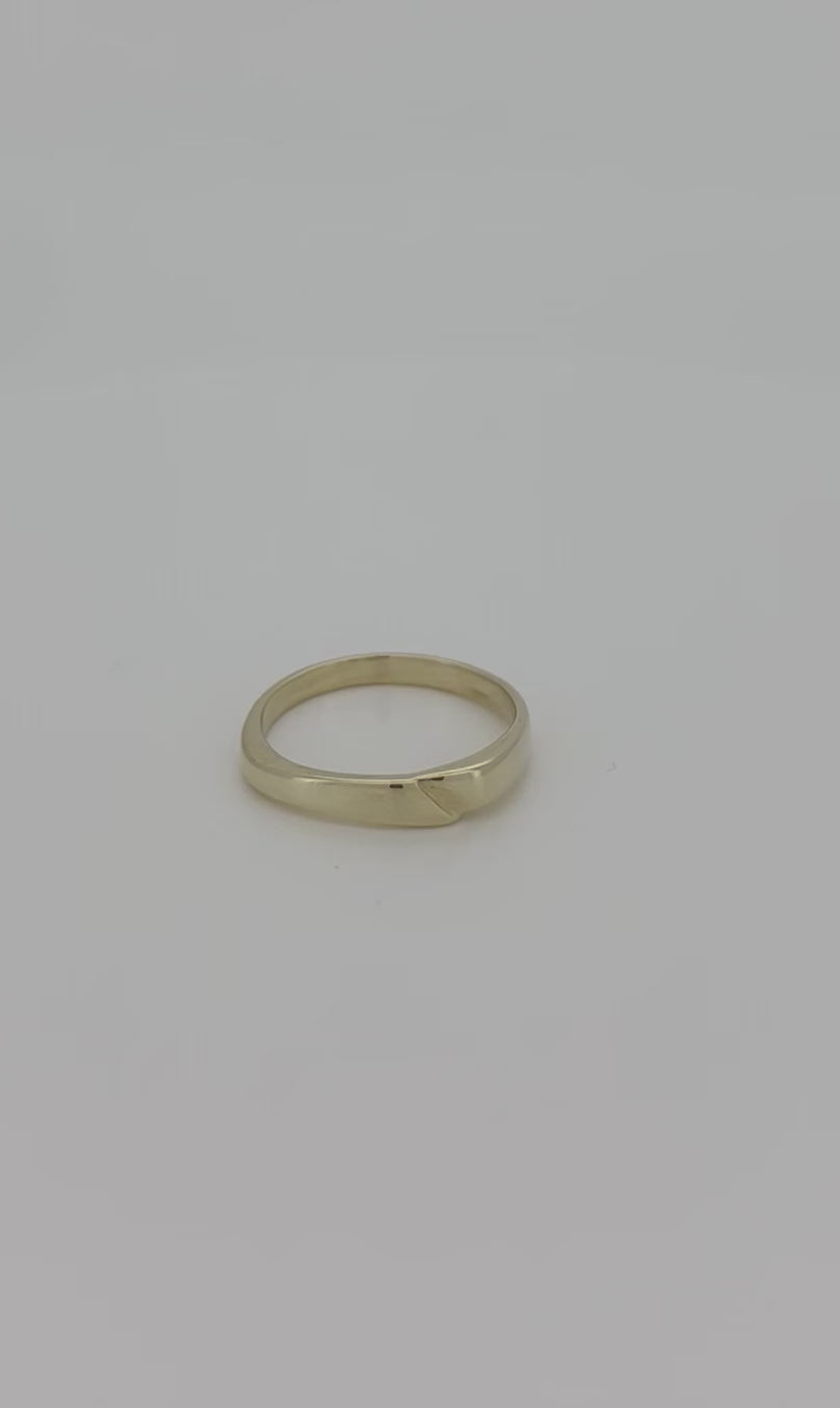 bague en or vintage 14k 3.9gr