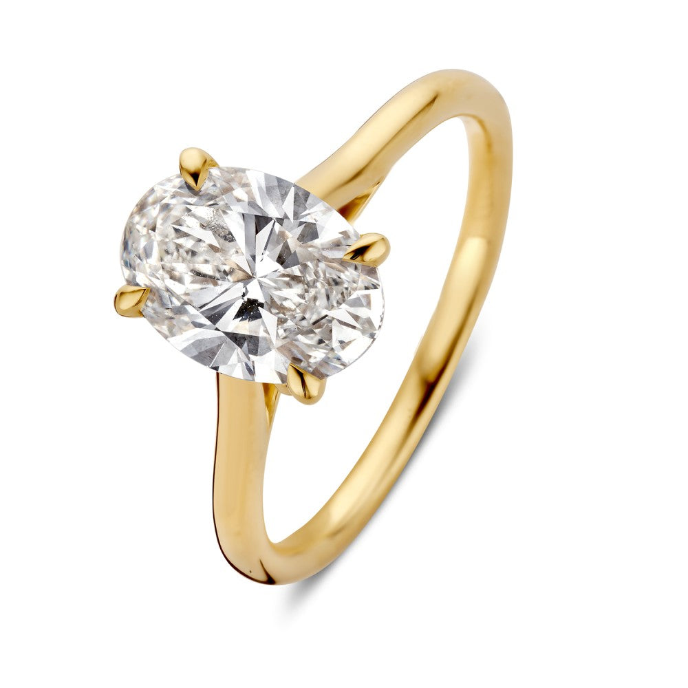 Ring Alba 2,00 crt. geelgoud