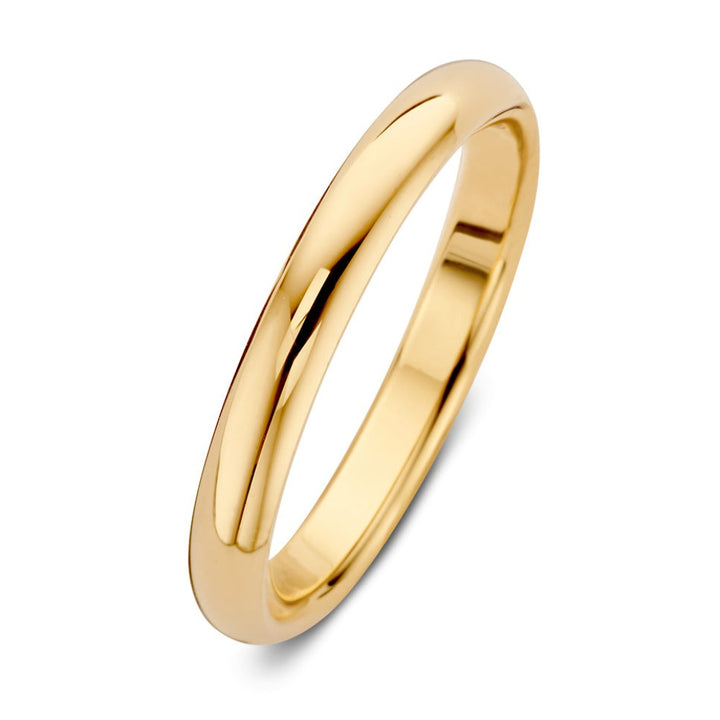 Ring Bowie 3mm geelgoud