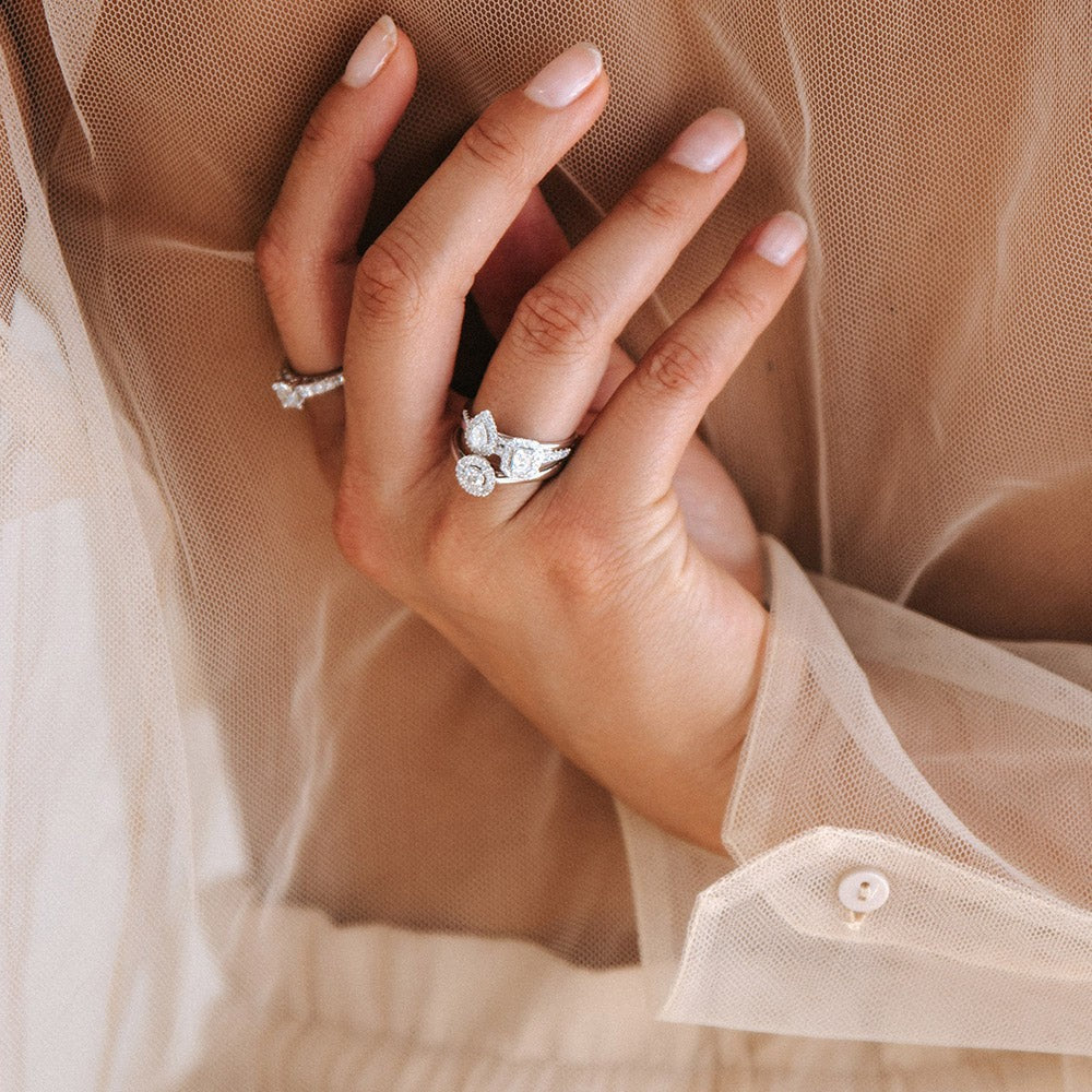 Bague Elin royal 0,30 crt. or jaune