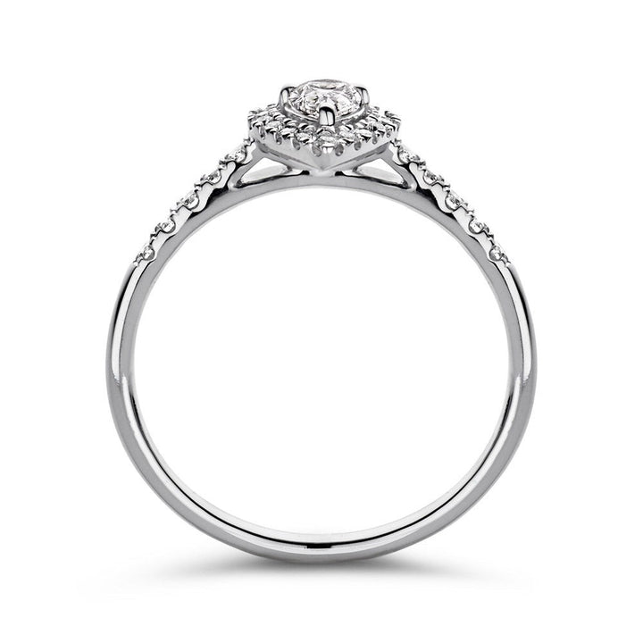 Ring Elin royal 0,50 crt. geelgoud