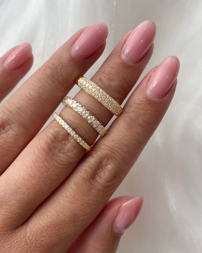 Bague Emilie 0,52 crt. or jaune