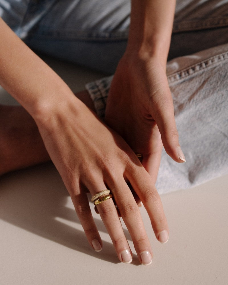 Bague Emilie 0,52 crt. or jaune