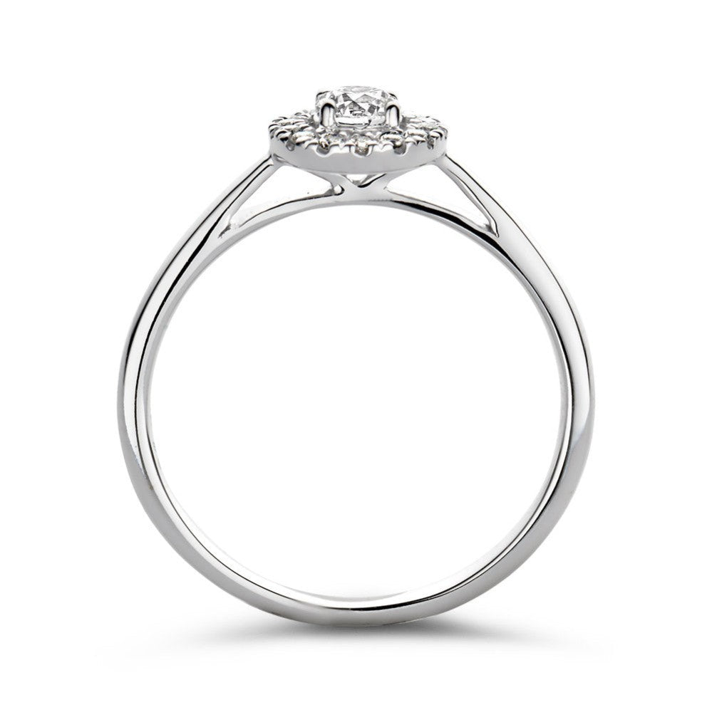 Ring Emma 0,30 crt. witgoud