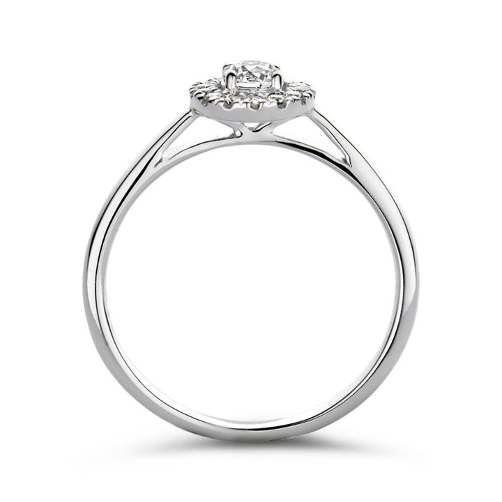 Ring Emma 0,30 crt. witgoud