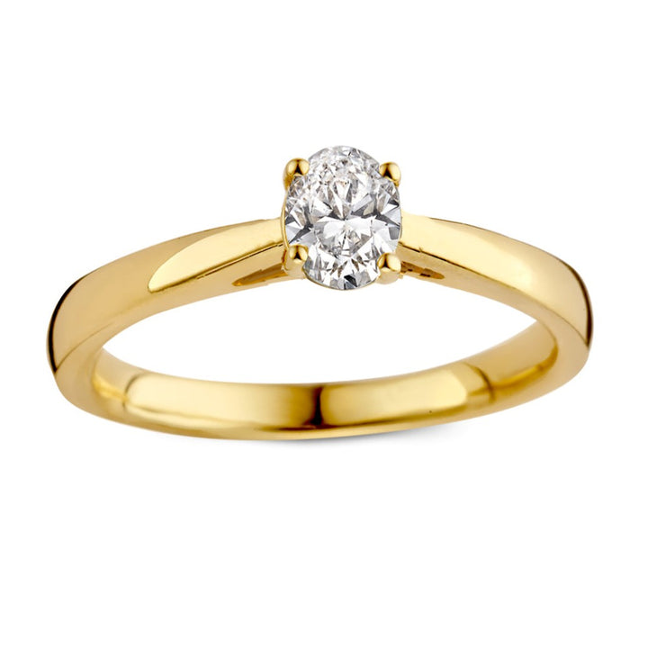Ring Franky 0,30 crt. geelgoud