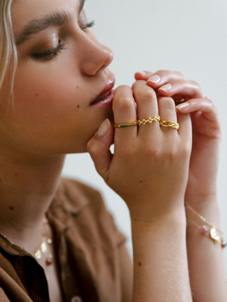 Bague or jaune