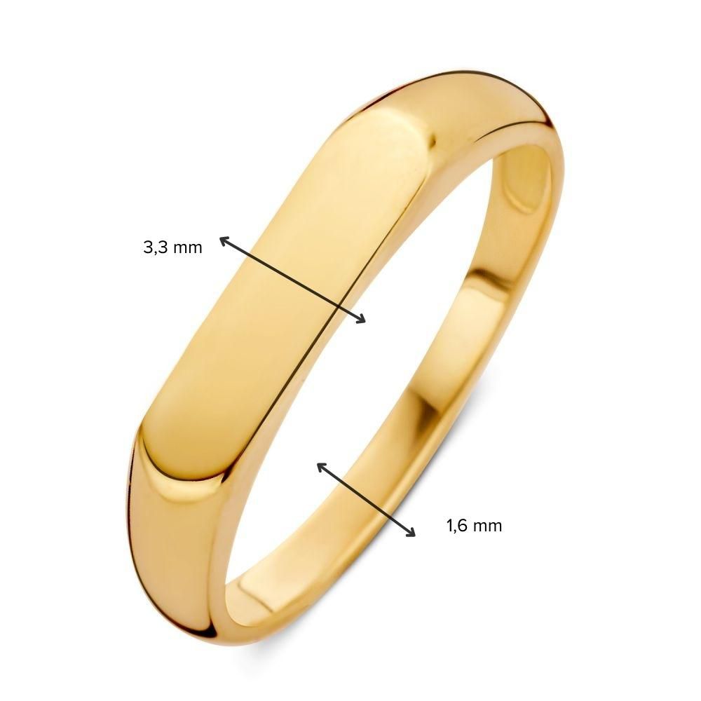 Bague or jaune