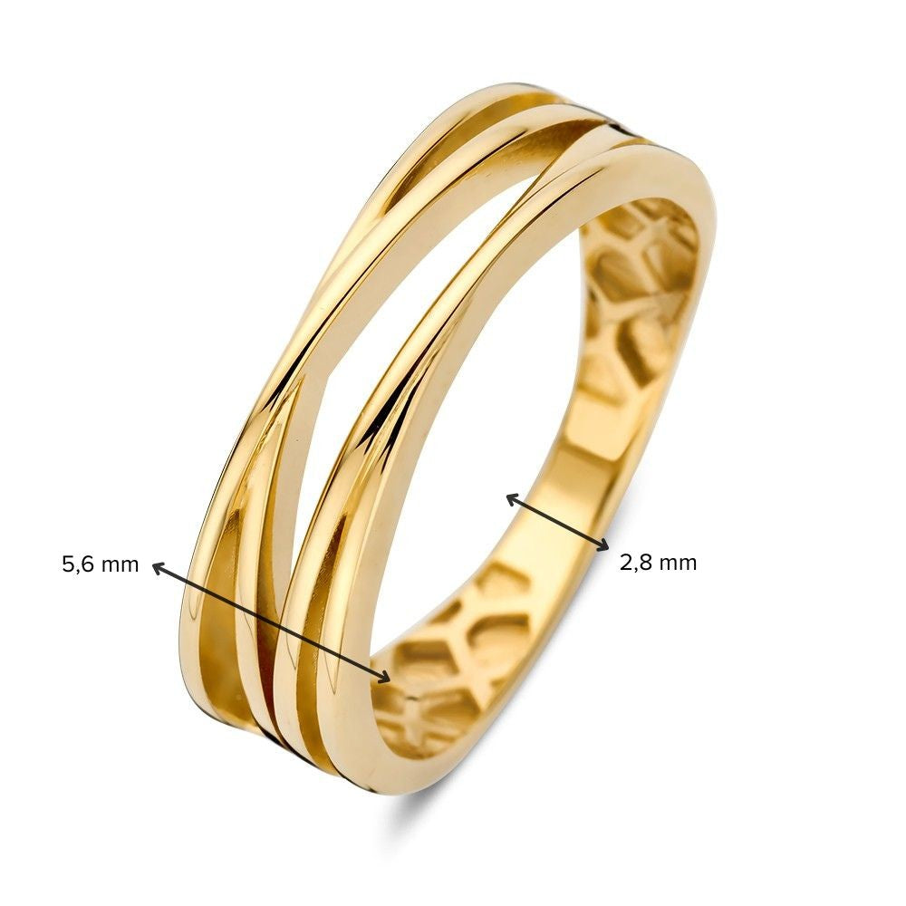 Bague or jaune