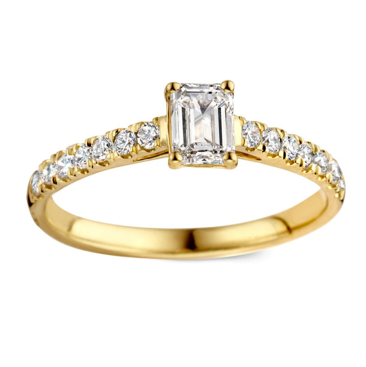 Ring Nora Royal 0,75 crt. geelgoud