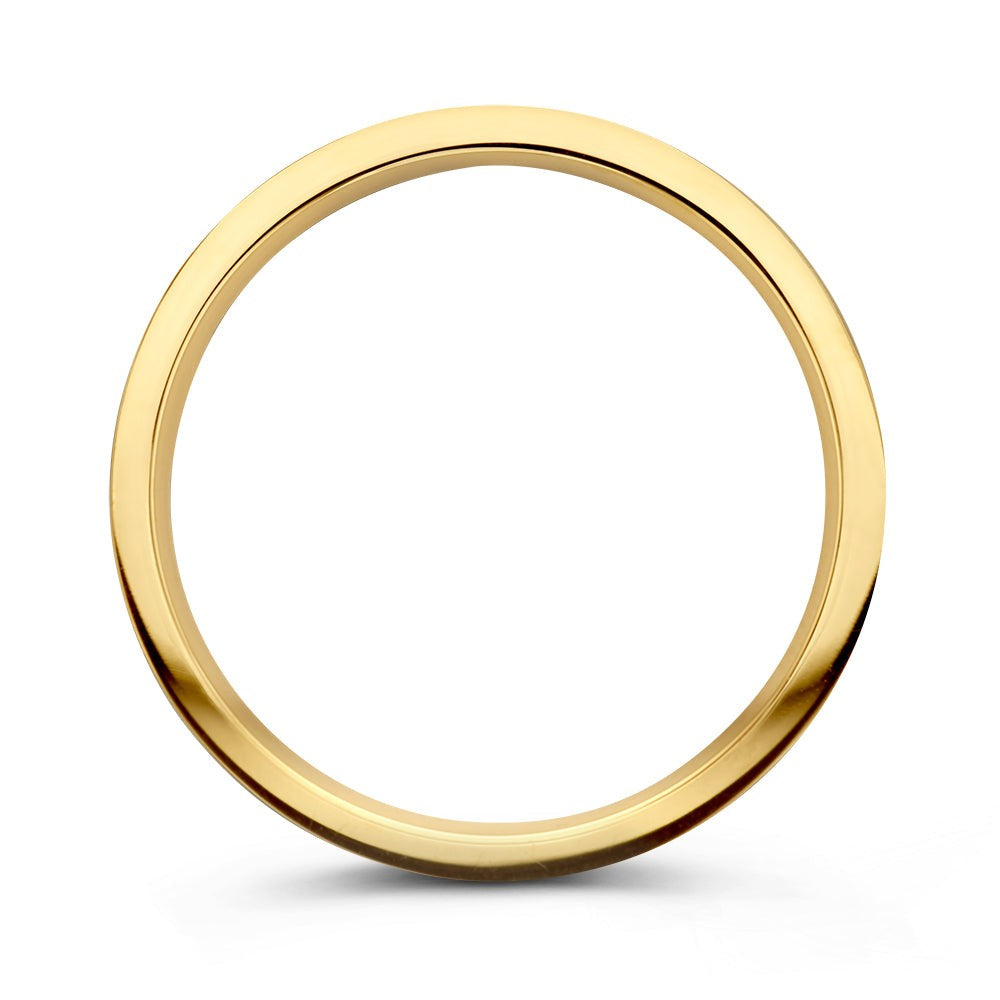 Bague Sam 6mm or jaune