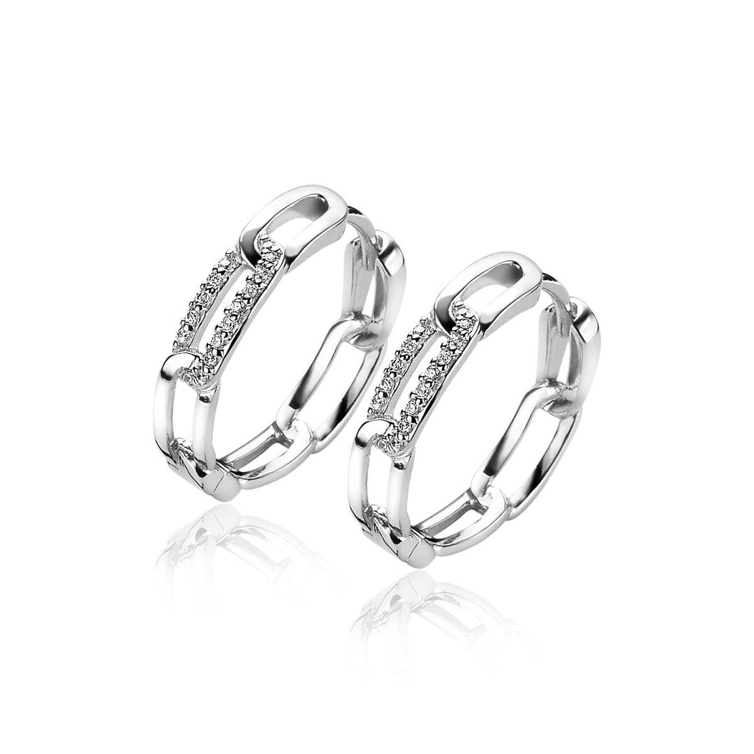 Zinzi Oorbellen Zilver Zio2116