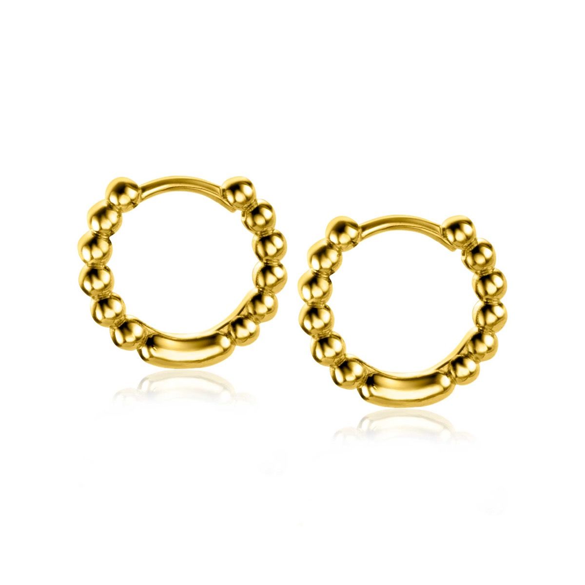 Boucles d'oreilles plaqué or Zio923 G