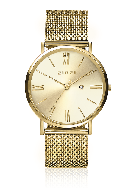 Zinzi goudkleurig Horloge Staal ZIW510M