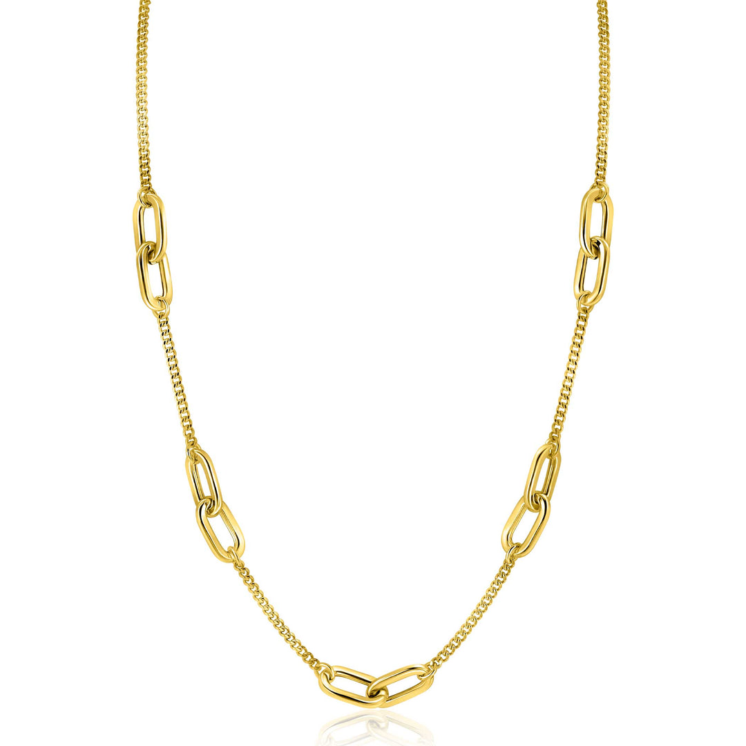 Zinzi Ketting Gold Plated Zic2412 G