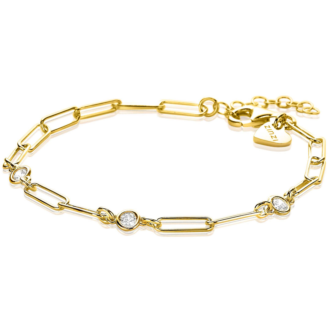 Zinzi Armband Gold Plated Zia2079 Y