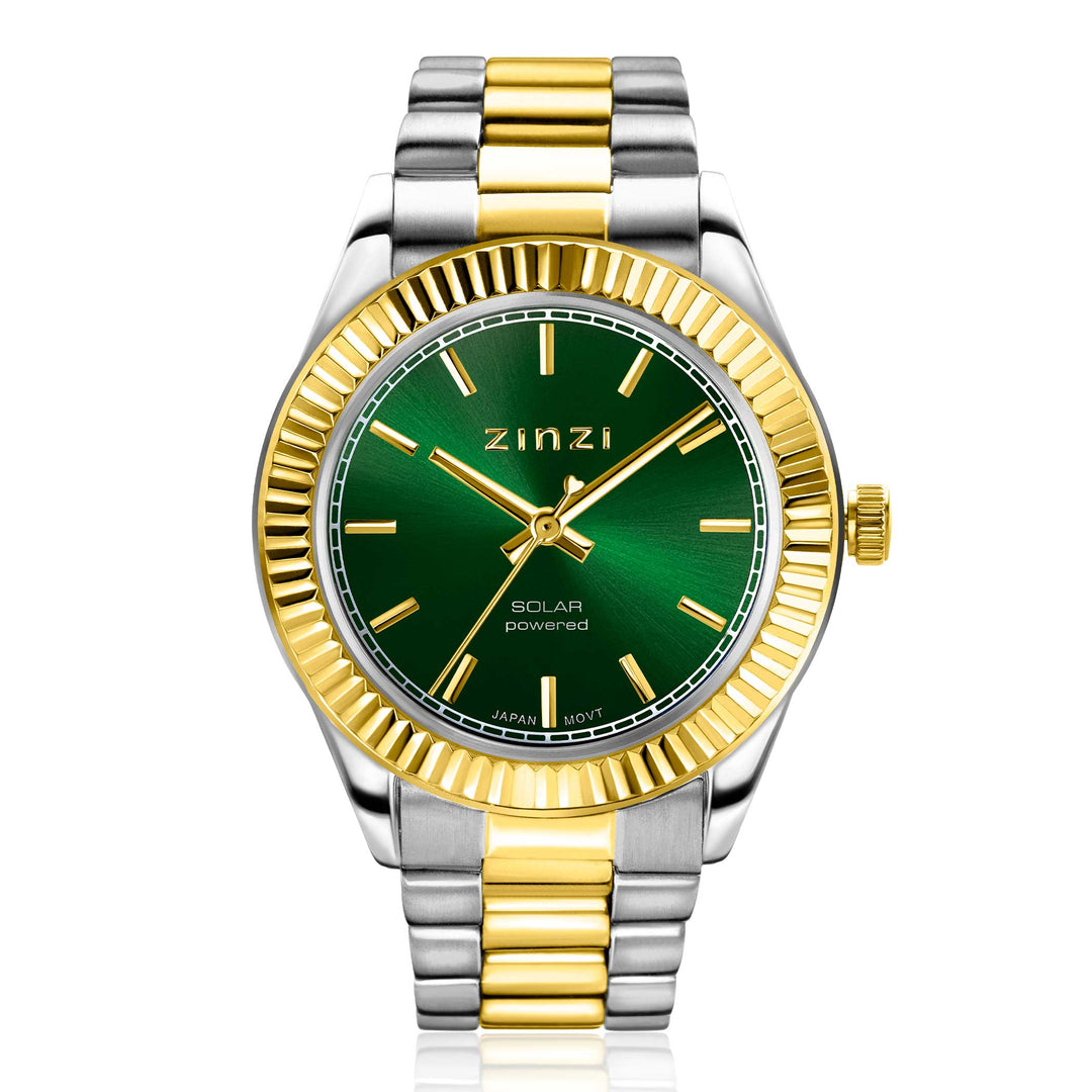 Zinzi Goudkleurig Horloge Staal Ziw2135