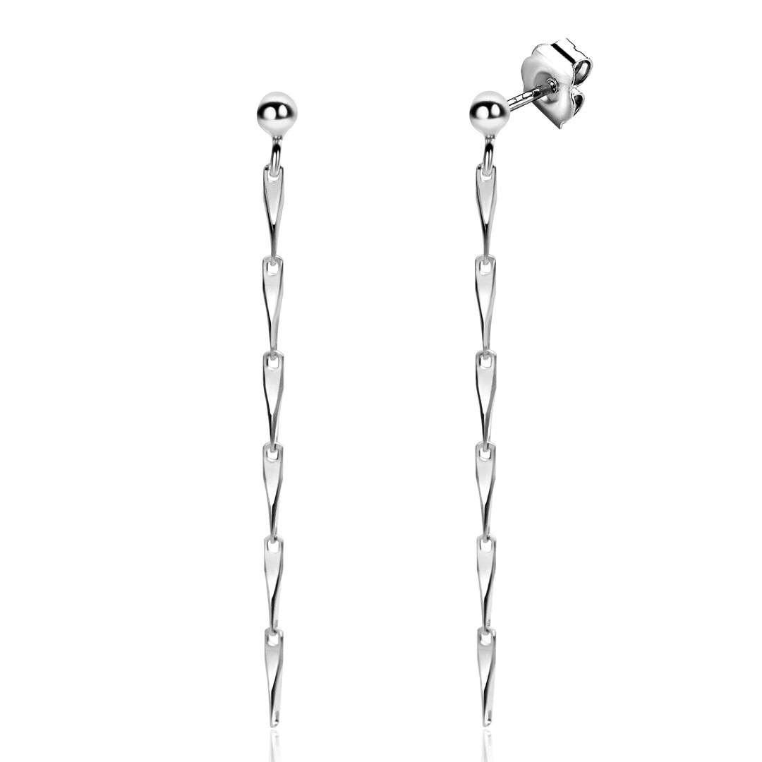 Zinzi Oorbellen Zilver Zio2414