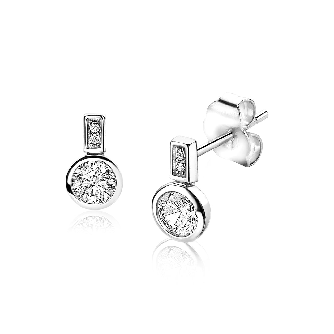 Zinzi Oorbellen Zilver Zio1662