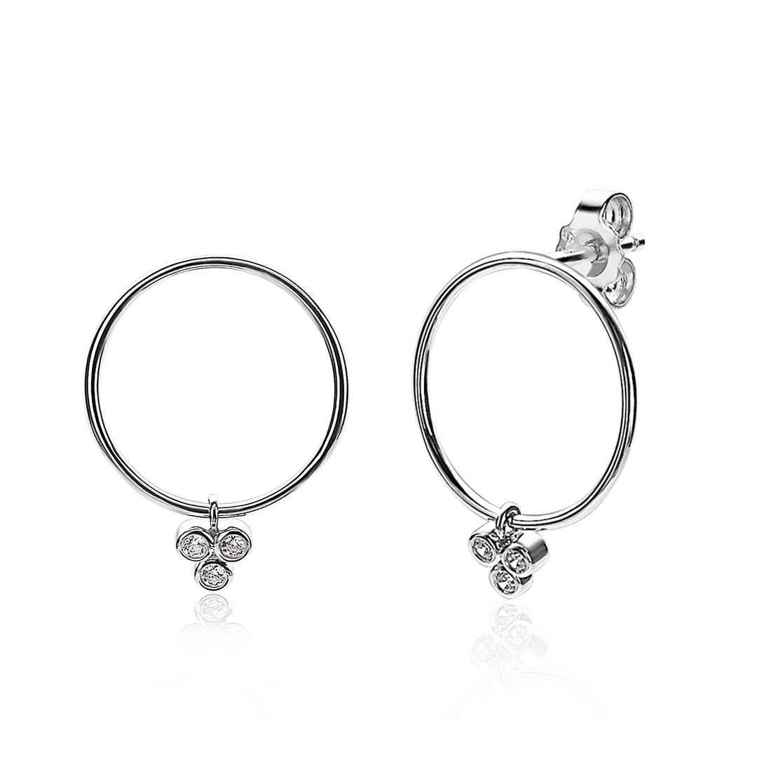 Zinzi Oorbellen Zilver Zio1829 Cr
