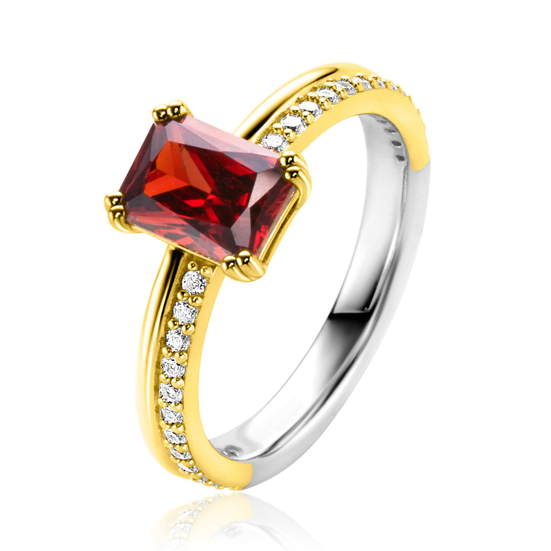 Zinzi Ring Gold Plated Zir2392 R