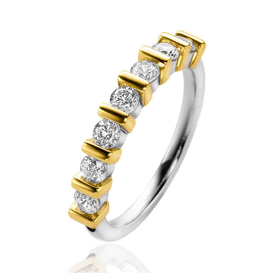 Zinzi Ring Gold Plated Zir2251