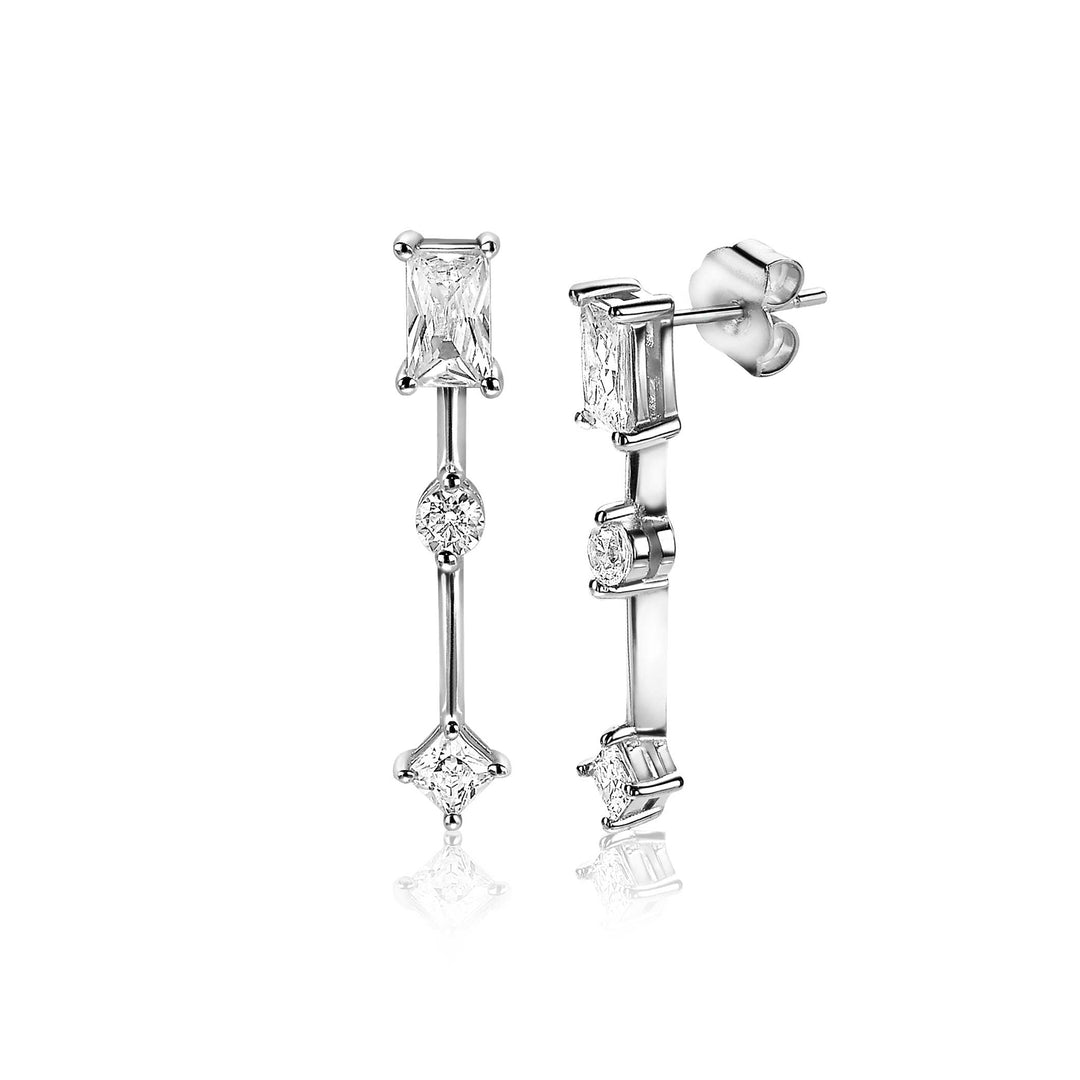 Zinzi Oorbellen Zilver Zio2044