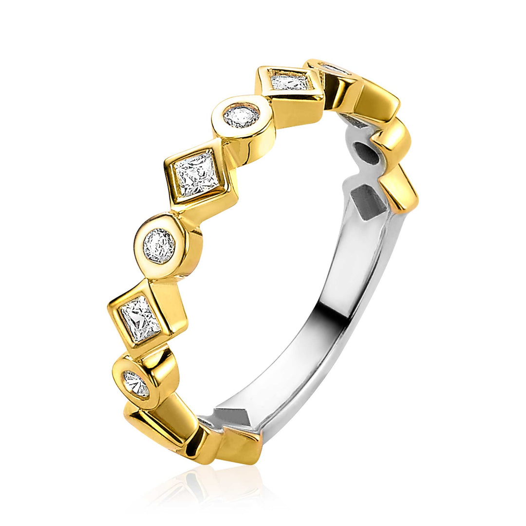 Zinzi Ring Gold Plated Zir2055 Y