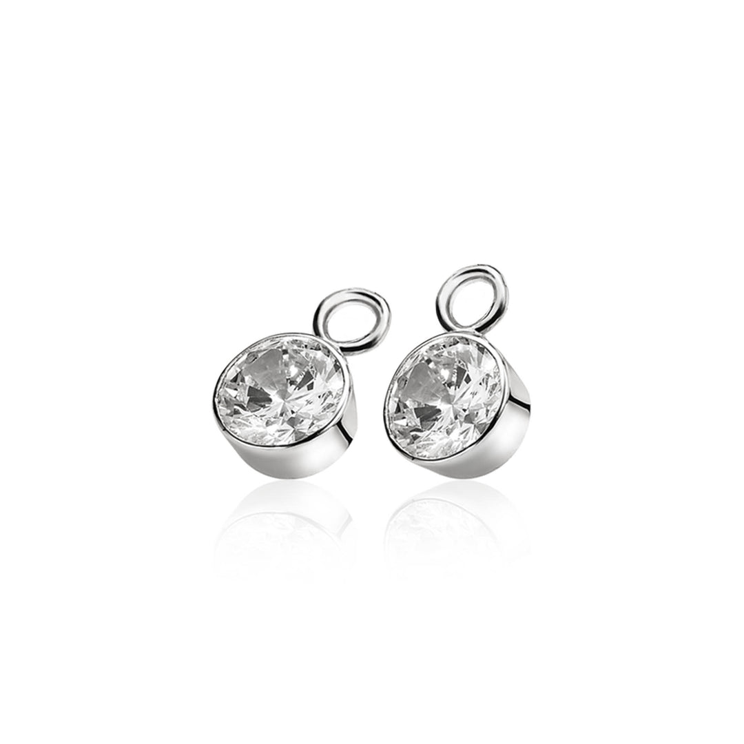 Zinzi Oorbellen Zilver Zich186 W