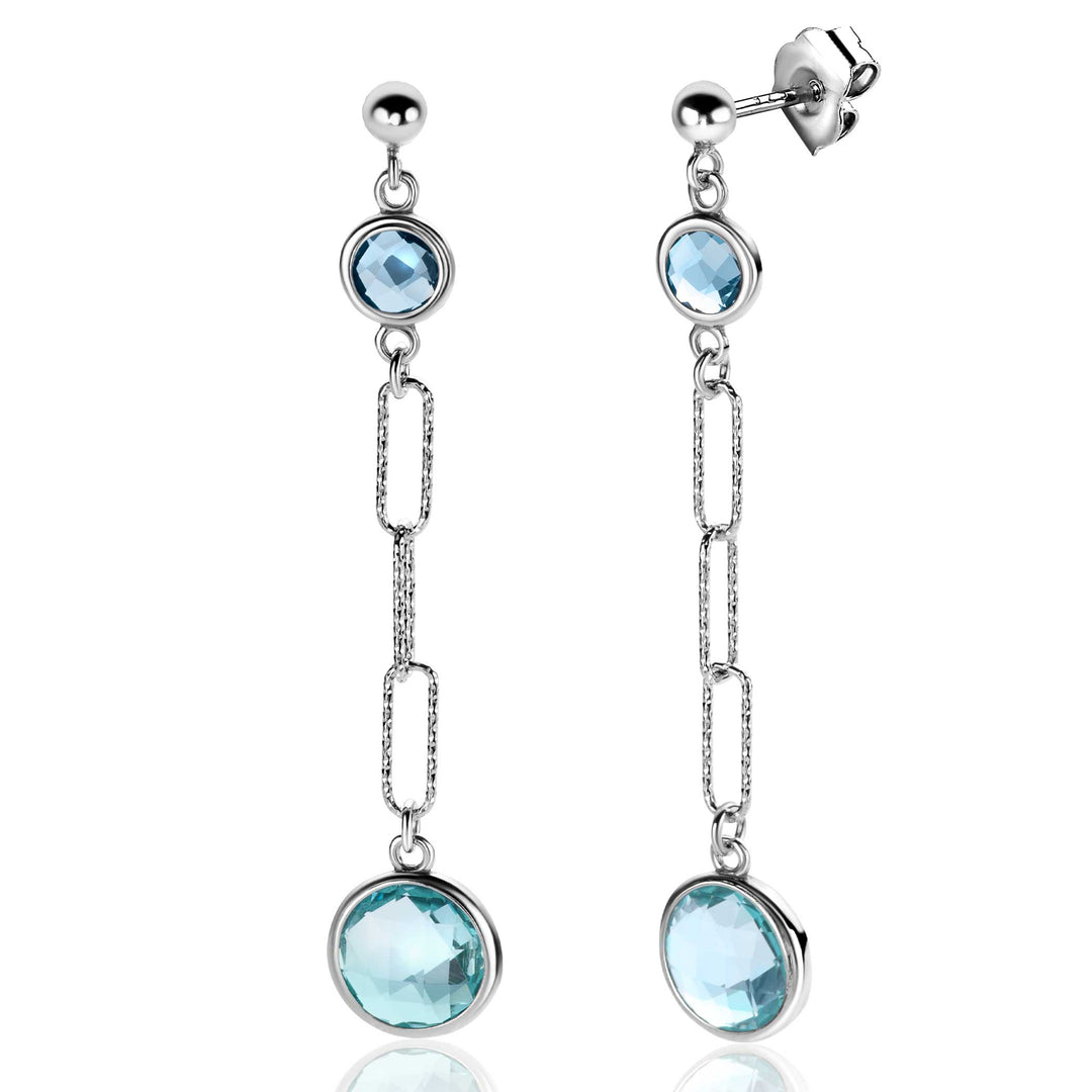 Zinzi Oorbellen Zilver Zio2418