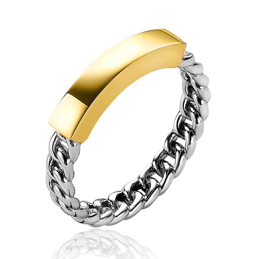 Zinzi Ring Gold Plated Zir2198