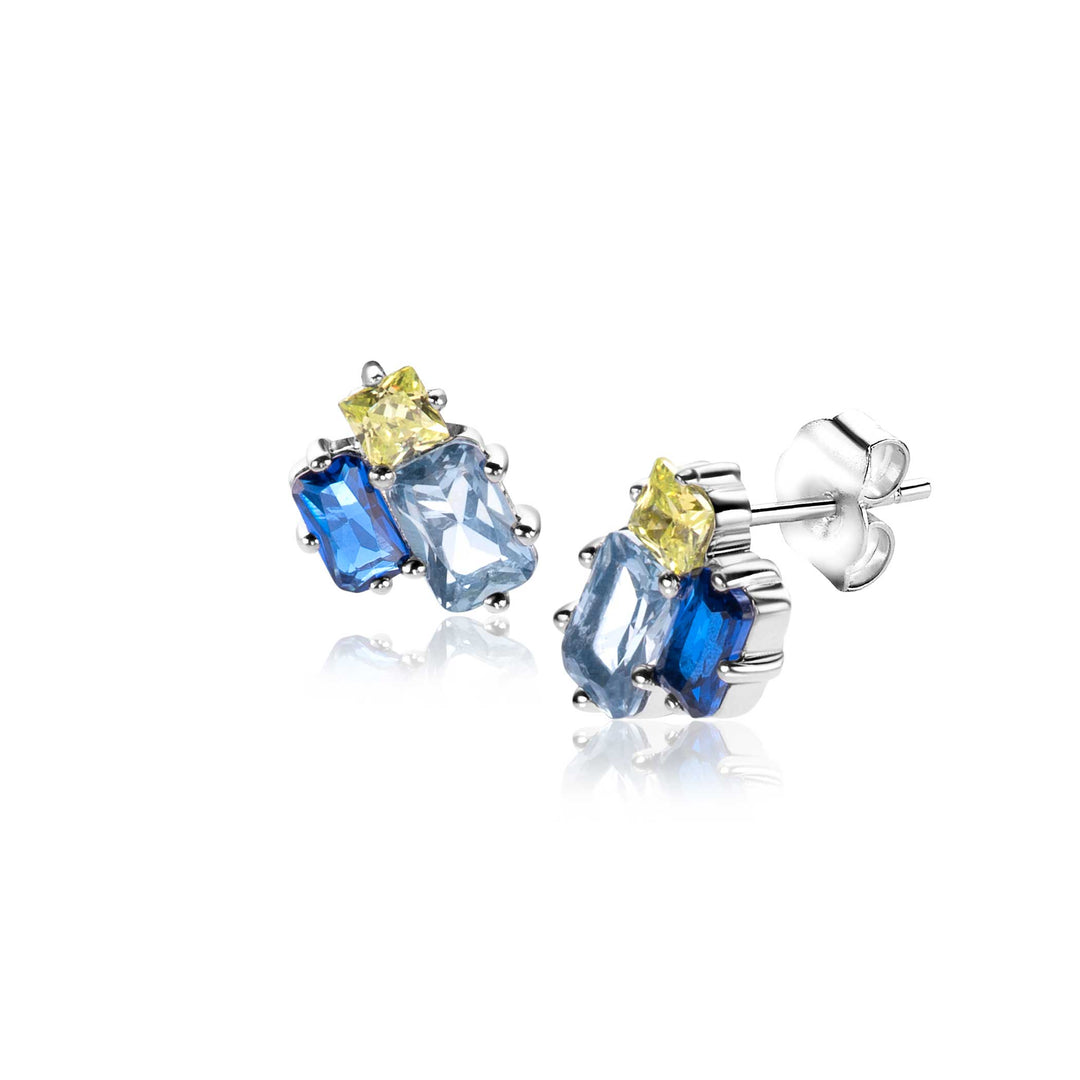 Zinzi Oorbellen Zilver Zio2496