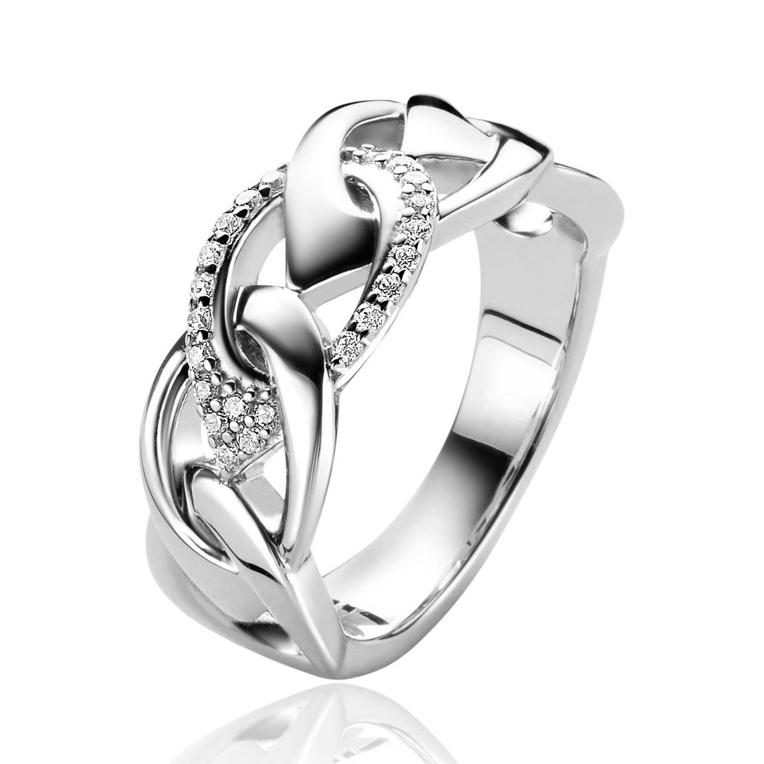 Zinzi Ring Zilver Mvr24