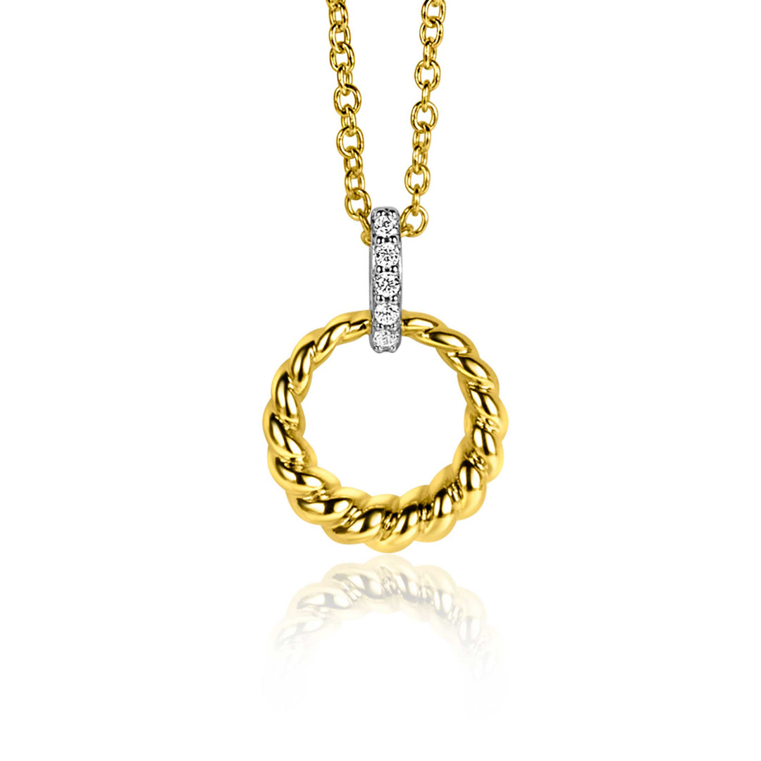 Zinzi Hangers Gold Plated Zih2403 Y