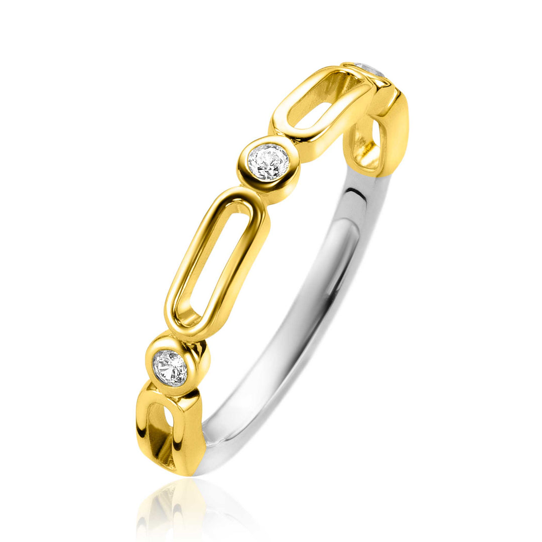 Zinzi Ring Gold Plated Zir2269 Y