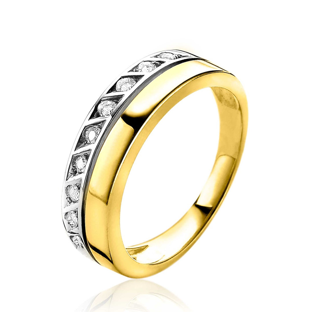 Zinzi Ring Goud Zgr72