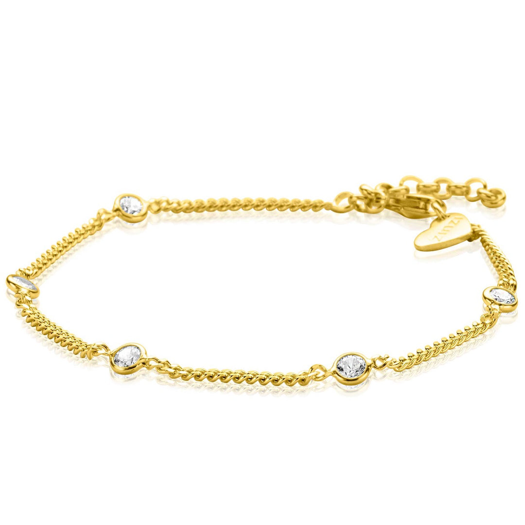 Zinzi Armband Gold Plated Zia2263 G