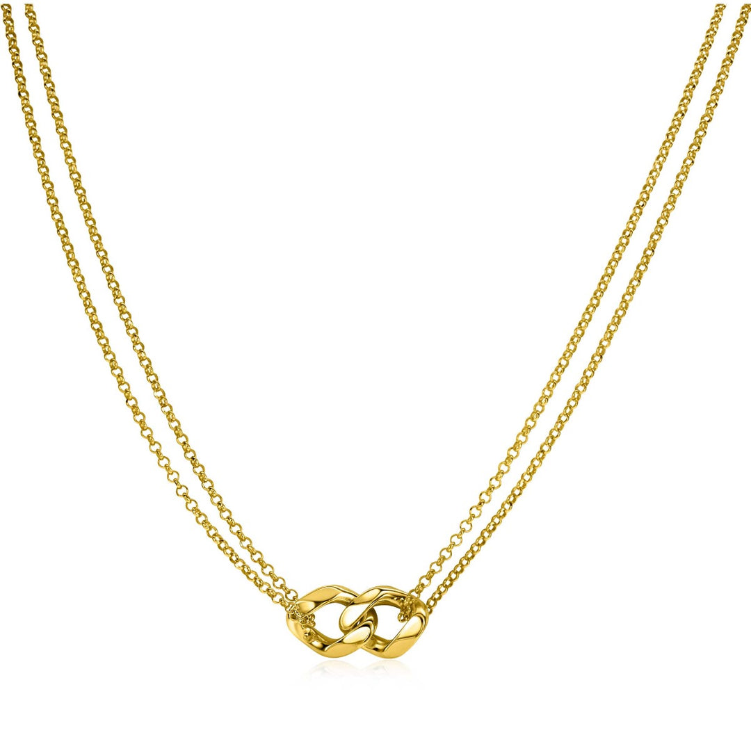 Zinzi Ketting Gold Plated Zic2331