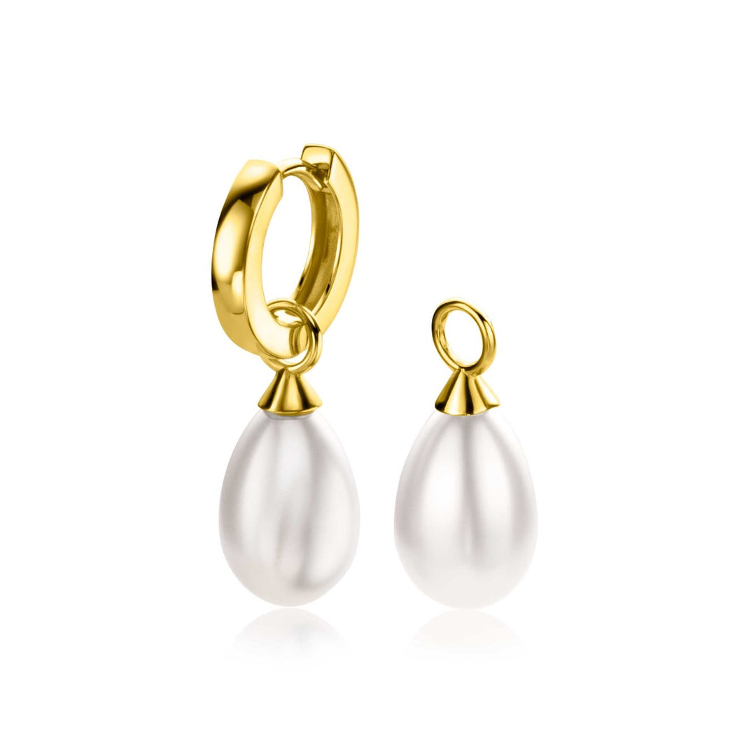 Zinzi Oorbellen Gold Plated Zich355 Wg