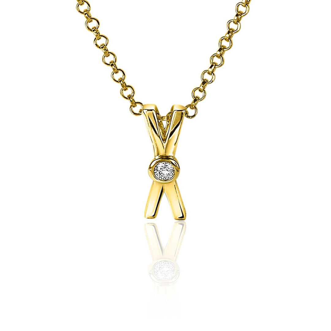 Zinzi Hangers Gold Plated Zih2194 Y