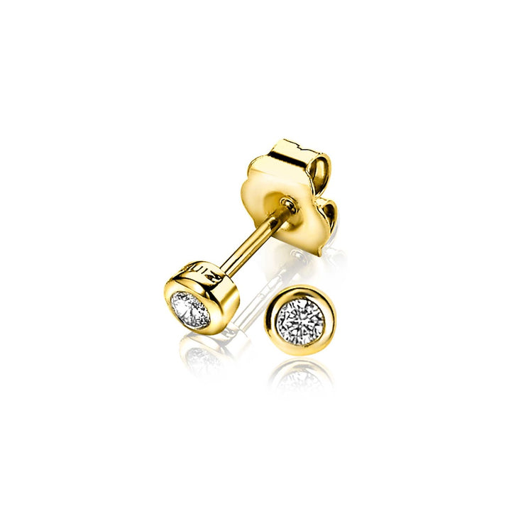 Zinzi Oorbellen Gold Plated Zio1177 G
