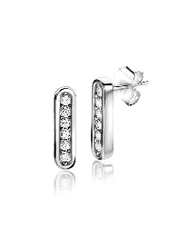 Zinzi Oorbellen Zilver Zio2270