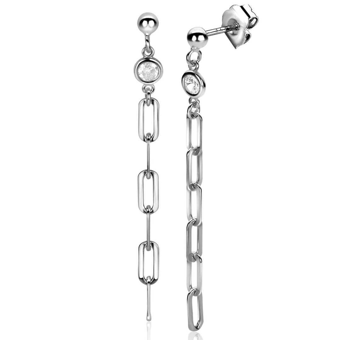Zinzi Oorbellen Zilver Zio2363