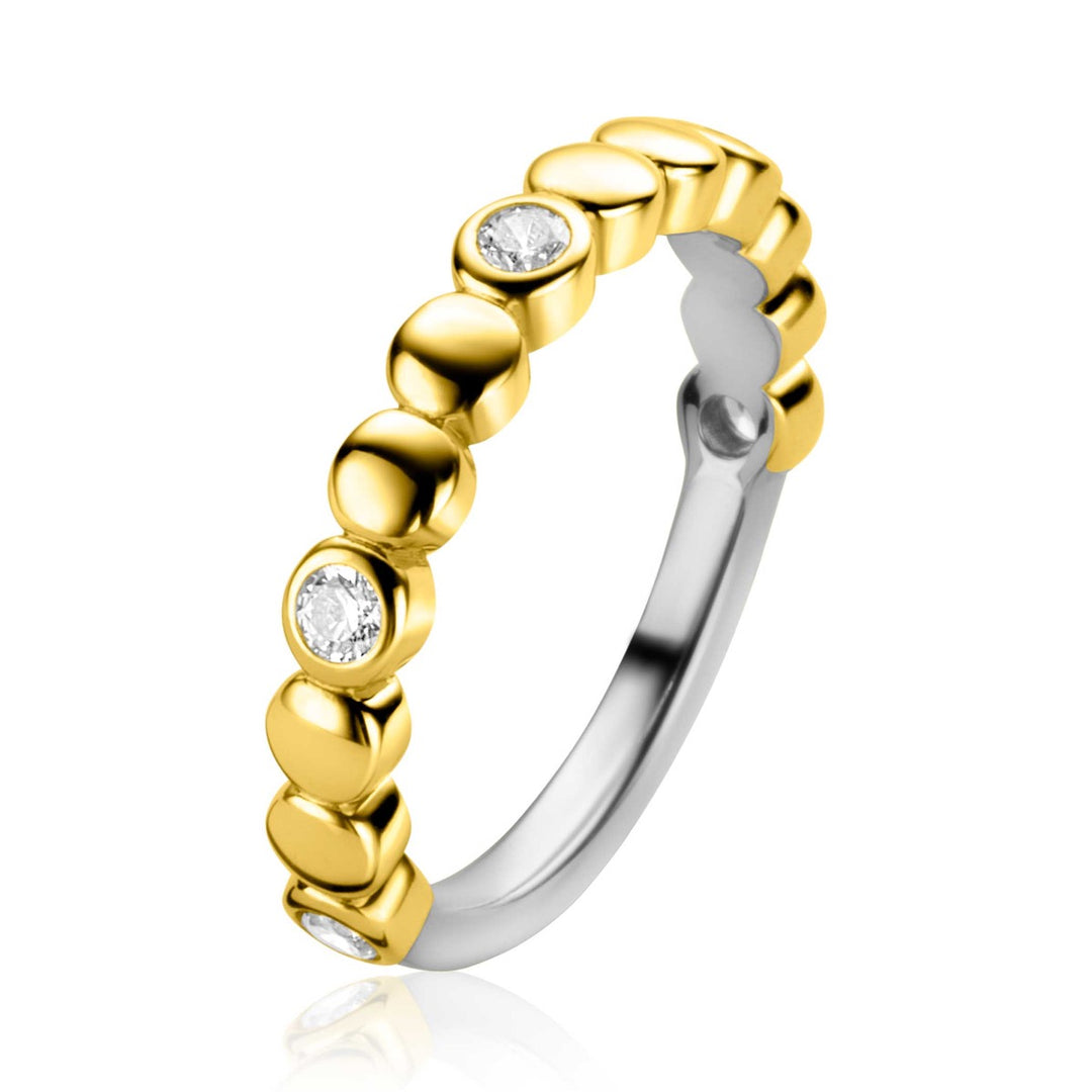 Zinzi Ring Gold Plated Zir2322